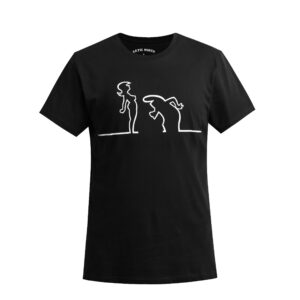 T-skjorte STREKEN Babe Sort M