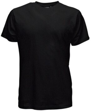 T-Skjorte Classic Sort XXL